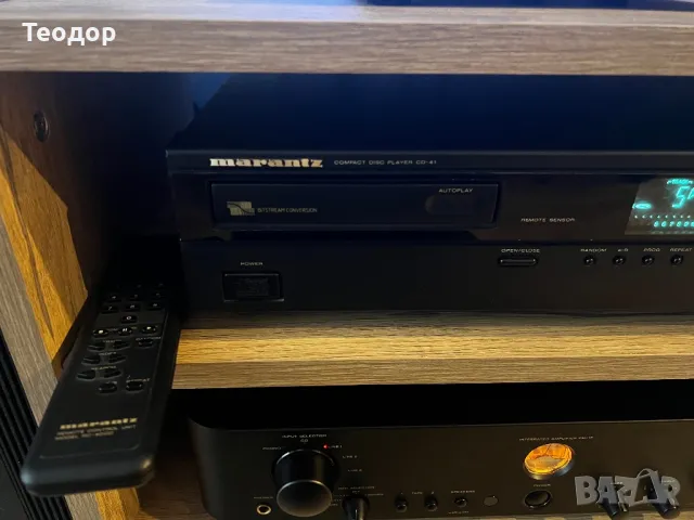 CD MARANTZ CD-41, снимка 3 - Ресийвъри, усилватели, смесителни пултове - 47486297