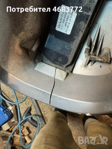 Пукната Капачка за ляво огледало на Мерцедес Mercedes W211 само за 20лв. A2038101664, снимка 6 - Части - 52808708