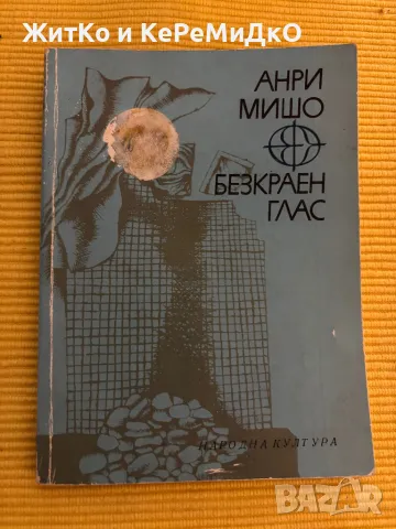 Анри Мишо - Безкраен глас, снимка 1 - Други - 48760959