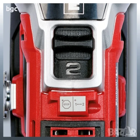 Акумулаторна бормашина и винтоверт Einhell Power X-Change TE-CD 18 Li E + Батерия + Зарядно, снимка 4 - Бормашини - 50611279