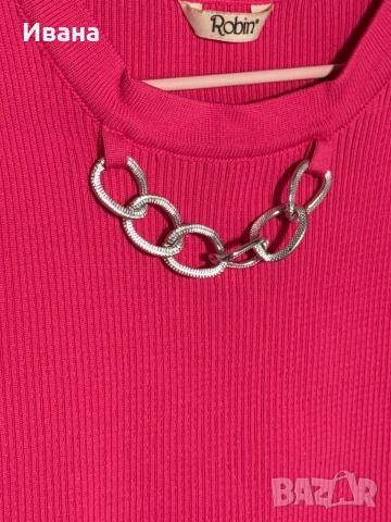 Цикламен топ, снимка 2 - Рокли - 53526028