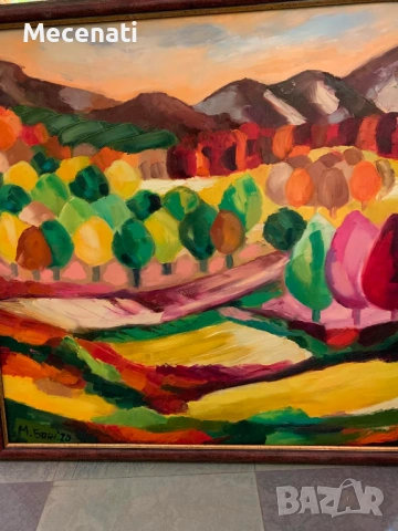 МЕГИ БОЖАНОВА масло/платно, снимка 3 - Картини - 53113219