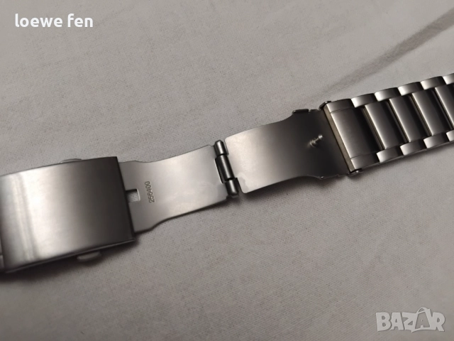 Верижка за часовник 24 мм масивна неръждаема стомана !, снимка 8 - Мъжки - 52612598