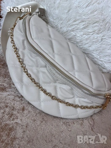 Дамска бежова чанта