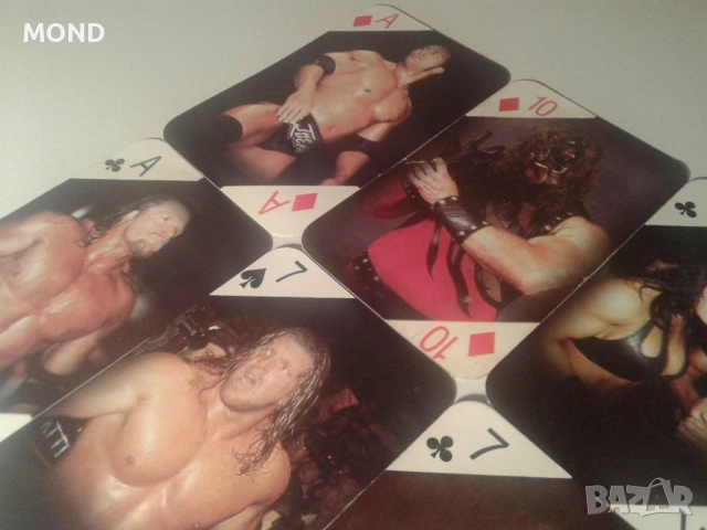 Стари карти с кечисти - WWE, снимка 7 - Колекции - 52866818