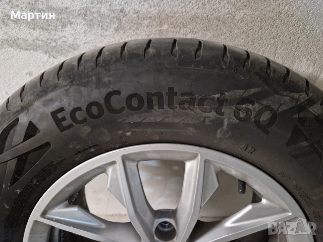 CONTINENTAL ECOCONTACT 6Q 235/65 R17 с джанти на АУДИ, снимка 4 - Гуми и джанти - 50527340