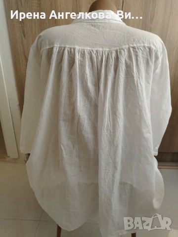 Дамска  бяла риза, снимка 2 - Ризи - 54214758