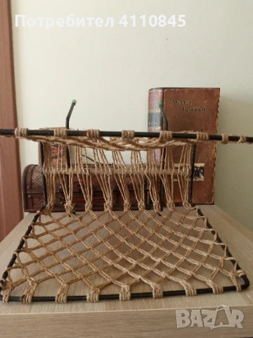 Ретро поставка за вестници и списания  20 лв., снимка 4 - Антикварни и старинни предмети - 50564628