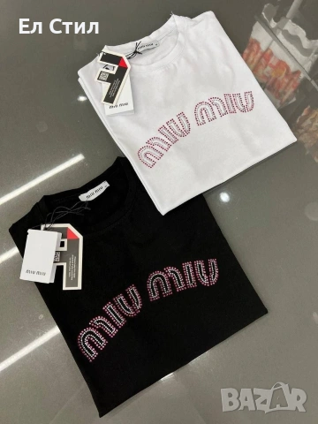 🩷Дамска тениска ✨🔥🔥🔥 👍 ✨𝗣𝗿𝗶𝗰e :15€ НА ЕДРО ✨𝗦ı𝘇𝗲: S M L XL XXL 📌5 бр, снимка 11 - Тениски - 53671996