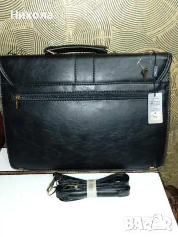 Мъжка бизнес чанта на АРТ93, снимка 4 - Чанти - 49439104