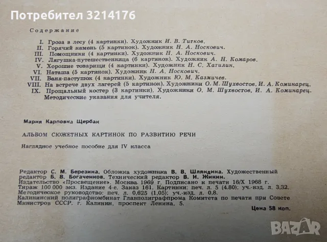 Альбом сюжетных картинок по развитию речи учащихся 2. класса - Т. Г. Дьяконова, В. М. Федосенко, снимка 8 - Детски книжки - 49467914