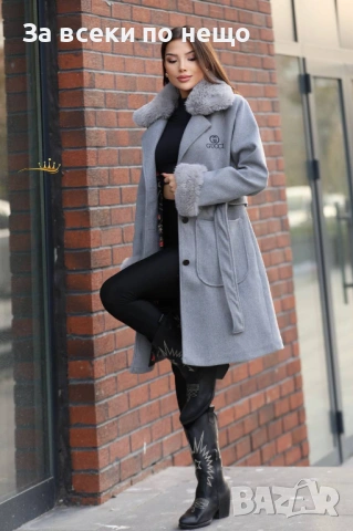 Gucci Дамско Дълго Зимно Палто Гучи - Налични Различни Цветове Код SK573, снимка 2 - Палта, манта - 53091983