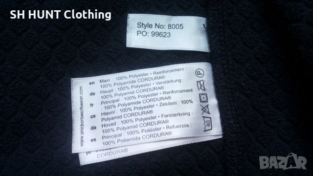 Snickers 8005 All Round Work Windproof Fleece Jacket разм L работна горница вятърно устойчива W4-537, снимка 17 - Якета - 51968564