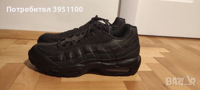 Nike Air Max 95 Black , снимка 1 - Маратонки - 46296462