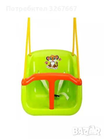 Детска пластмасова люлка, снимка 5 - Детски люлки - 50060289