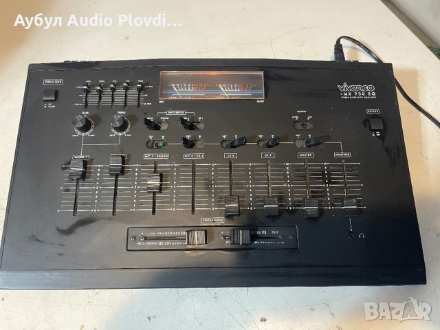 Vivanco MX-730eq-mixer/equalizer-внос от Германия, снимка 7 - Ресийвъри, усилватели, смесителни пултове - 46021961