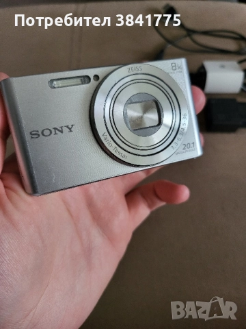 Sony DSC W830 фотоапарат сив