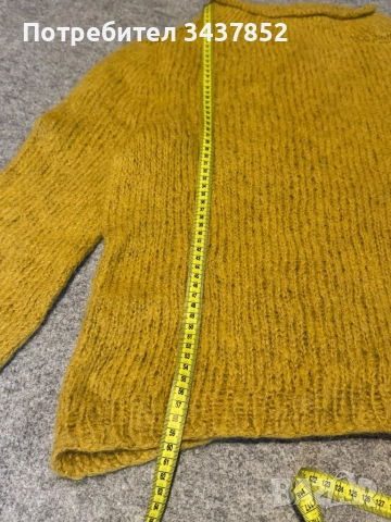 Вълнена  блуза-пуловер , снимка 2 - Блузи с дълъг ръкав и пуловери - 52101829