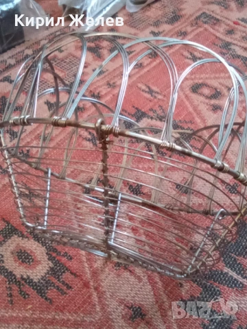 Стоманена фруктиера за плодове 54289, снимка 5 - Антикварни и старинни предмети - 53601054