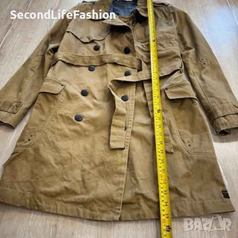 G-Star Raw дамски тренчкот манто размер М, снимка 3 - Якета - 52165103