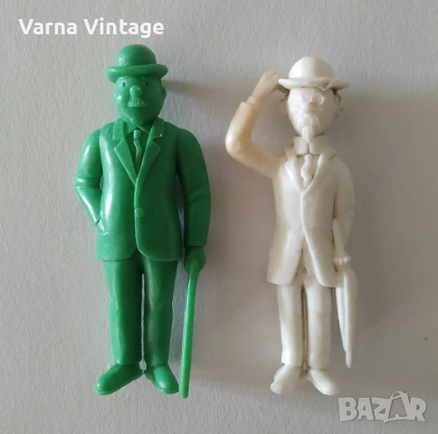 Колекционерски фигурки Tintin и Professor Calculus 70-ти години. ESSO Белгия., снимка 2 - Колекции - 54132143