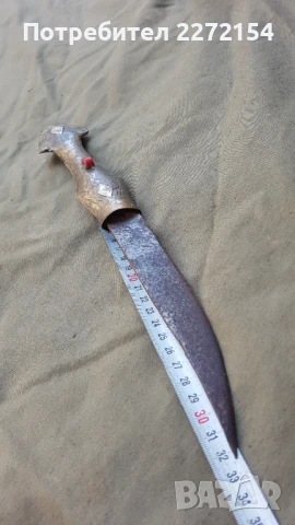 Ханджар нож кама кумая, снимка 5 - Антикварни и старинни предмети - 51266643