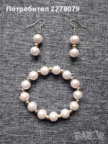 Гривни и обеци от полускъпоценни камъни - ръчна изработка, снимка 12 - Бижутерийни комплекти - 44714828