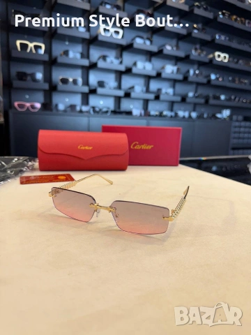 Очила + висок клас калъф + на марката кутия + сертификат + кърпичка Gucci carter miu miu 