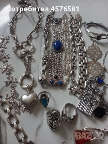 сребро 925 всичко е тествано и проверено, снимка 4 - Колиета, медальони, синджири - 52670289