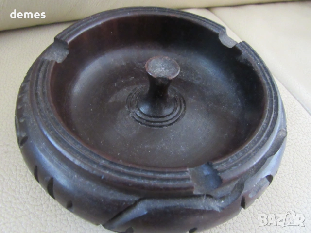 Пепелник от абанос, Кения, снимка 3 - Други - 47987336