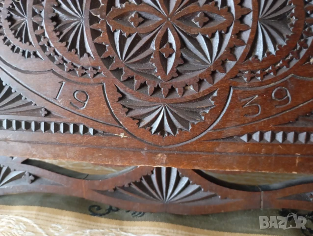 Поставка за вестници за стена арт нуво, снимка 2 - Антикварни и старинни предмети - 50938010