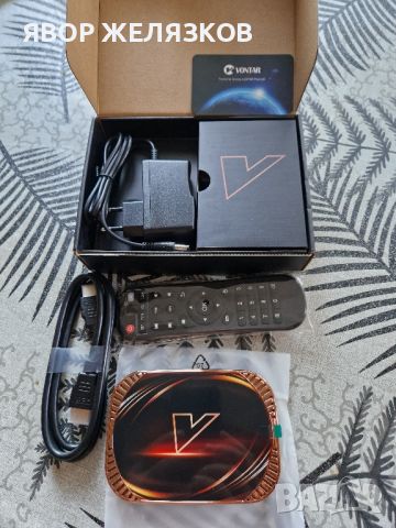 8K TV Box VONTAR-X4 Android 11.0 Amlogic S905X4 4/64GB UHD  , снимка 8 - Плейъри, домашно кино, прожектори - 35780647