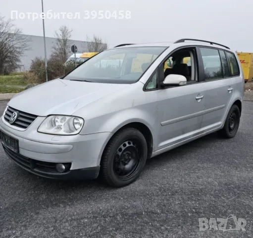 VW Touran 2.0TDI 140🐎 7 местен от първия собственик , снимка 1 - Автомобили и джипове - 49347154