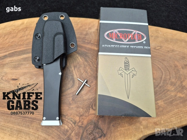 Автоматичен нож Microtech Halo 6, снимка 7 - Ножове - 49266987