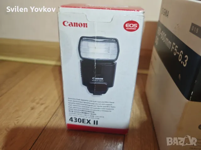 Продавам светкавица за канон 430ex Ii, снимка 5 - Светкавици, студийно осветление - 49700520