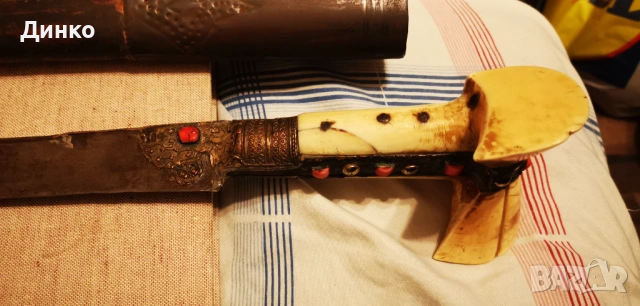 Османски ятаган  19век оригинал. , снимка 14 - Антикварни и старинни предмети - 54284446