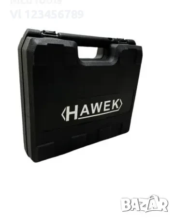 Акумулаторен ударен винтоверт 24V 4.0Ah с инструменти HAWEK, снимка 4 - Винтоверти - 50802980