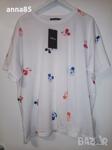 Нова бяла тениска с малки Микита, 3ХЛ, снимка 1 - Тениски - 45097033
