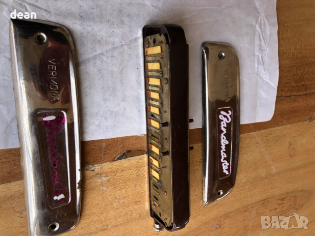 Vintage Хармоника Bandmaster, снимка 7 - Колекции - 53713976