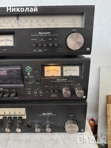 SHARP SM-1122/RT-1122/ST-1122 ДЕК ,ТУНЕР И УСИЛВАТЕЛ ОТ 70 , снимка 3 - Ресийвъри, усилватели, смесителни пултове - 53512539