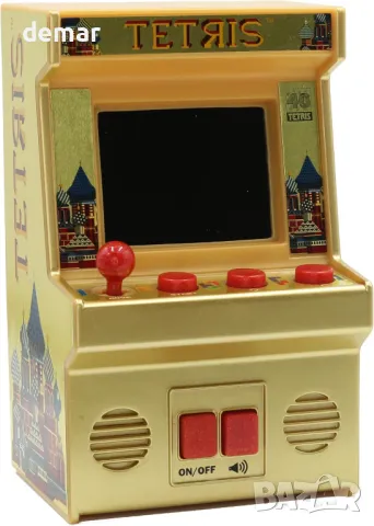 Забавен класически аркаден Тетрис, 40th Anniversary, Retro Mini Arcade Game, снимка 7 - Други - 47029471