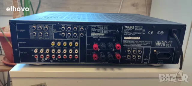 Стерео усилвател Yamaha DSP-E492, снимка 8 - Ресийвъри, усилватели, смесителни пултове - 46846054