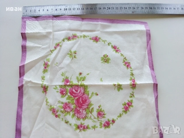 Стари,неупотребявани носни кърпи 1, снимка 5 - Колекции - 50682478