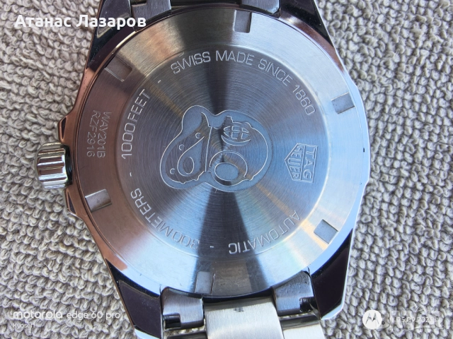 Реплика на часовник Tag Heuer, снимка 2 - Мъжки - 52405447