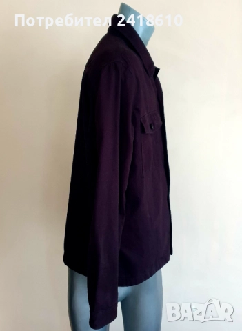 Hugo Boss HUGO Enalu Mens Jacket Size S / M  Пролет - Есен ОРИГИНАЛ! Мъжко Яке - Тип Риза!, снимка 9 - Якета - 52399566