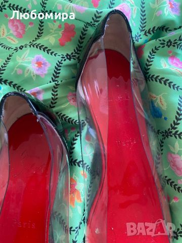 Christian Louboutin ballerina прозрачни обувки, снимка 8 - Дамски ежедневни обувки - 45161974