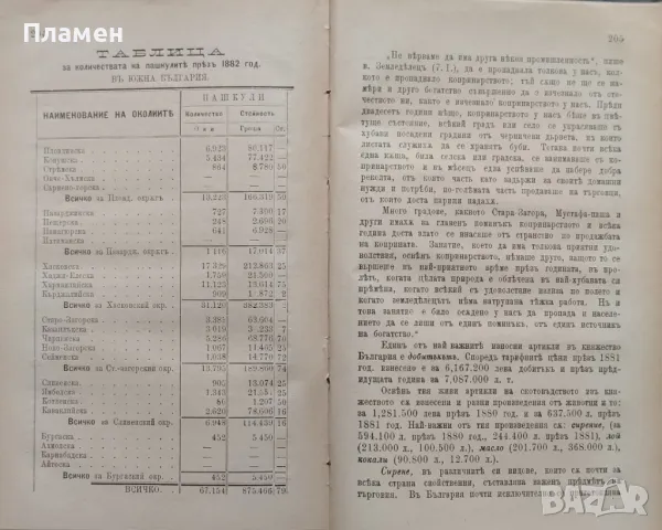 Природни богатства въ целокупна България Херменгилдъ Шкорпилъ /1884/, снимка 4 - Антикварни и старинни предмети - 47117185