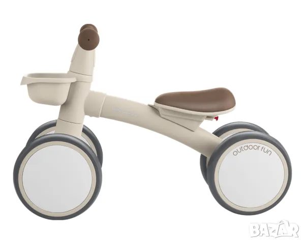 Колело Ride-On Zipi Beige, снимка 3 - Детски велосипеди, триколки и коли - 48122380