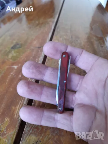 Стар джобен нож,ножче,ножка #115, снимка 3 - Други ценни предмети - 50428872