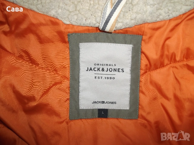 Зимно яке JACK&JONES  мъжко,Л, снимка 7 - Якета - 53611361